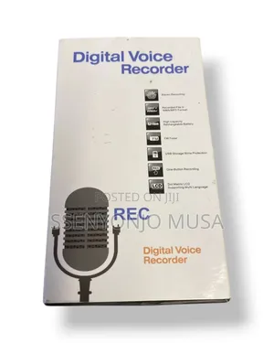 Professional 8gb Digital Voice Recorder - Voice Activated-