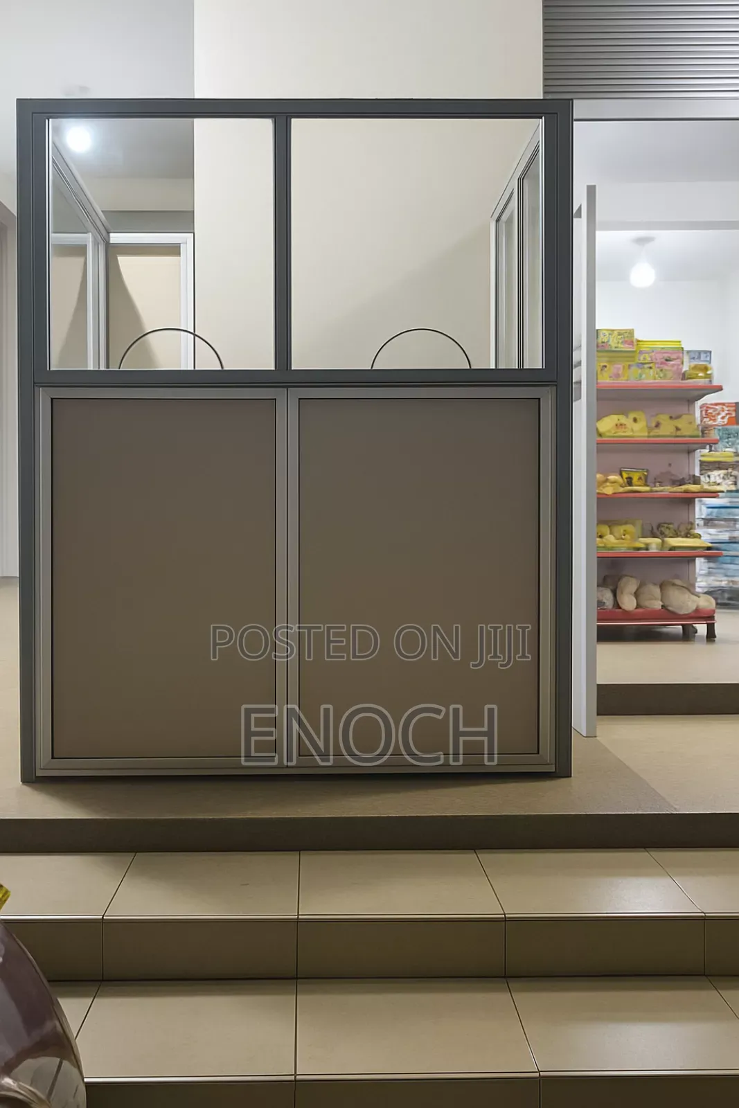 Aluminum Doors, Windows, Mobile Money Kiosks, Office Partitioning