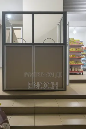 Aluminum Doors, Windows, Mobile Money Kiosks, Office Partitioning