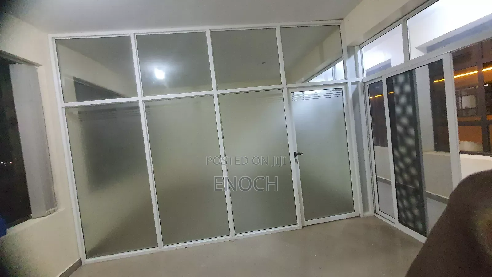 Aluminum Doors, Windows, Mobile Money Kiosks, Office Partitioning