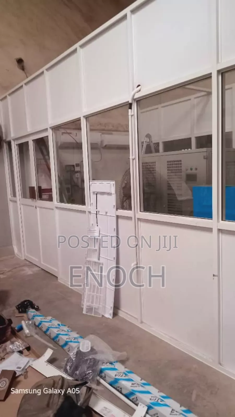 Aluminum Doors, Windows, Mobile Money Kiosks, Office Partitioning