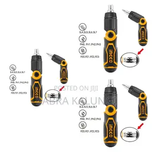 Ingco 13 in 1 Ratchet Screwdriver Set Akisd1208