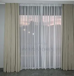 Cream Curtain With Net Price Per Metre