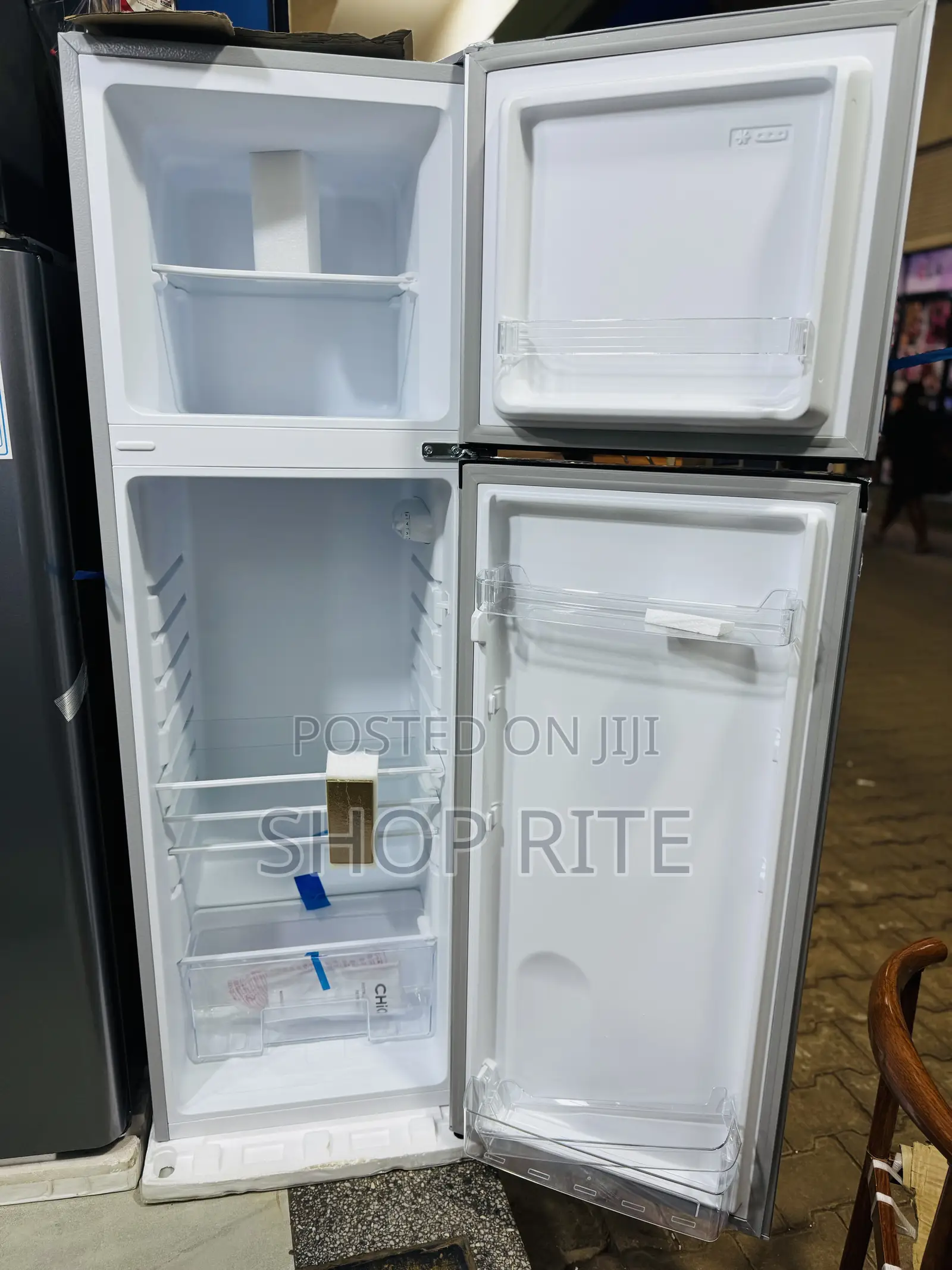 Chiq 180 Liters Double Door Original Refrigerator