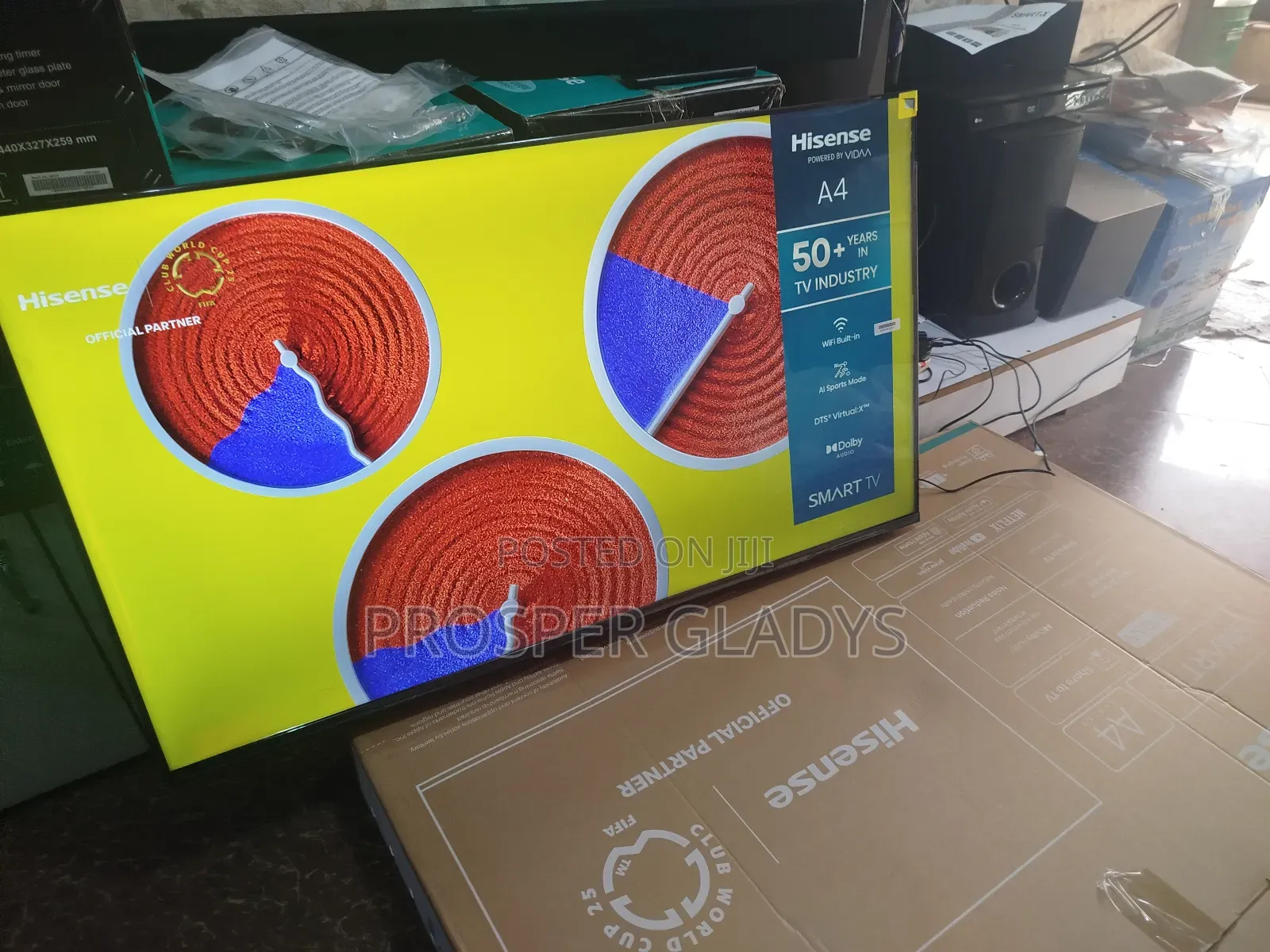 50 Inches Led Hisense Smart Digital Flat Screen Flameless