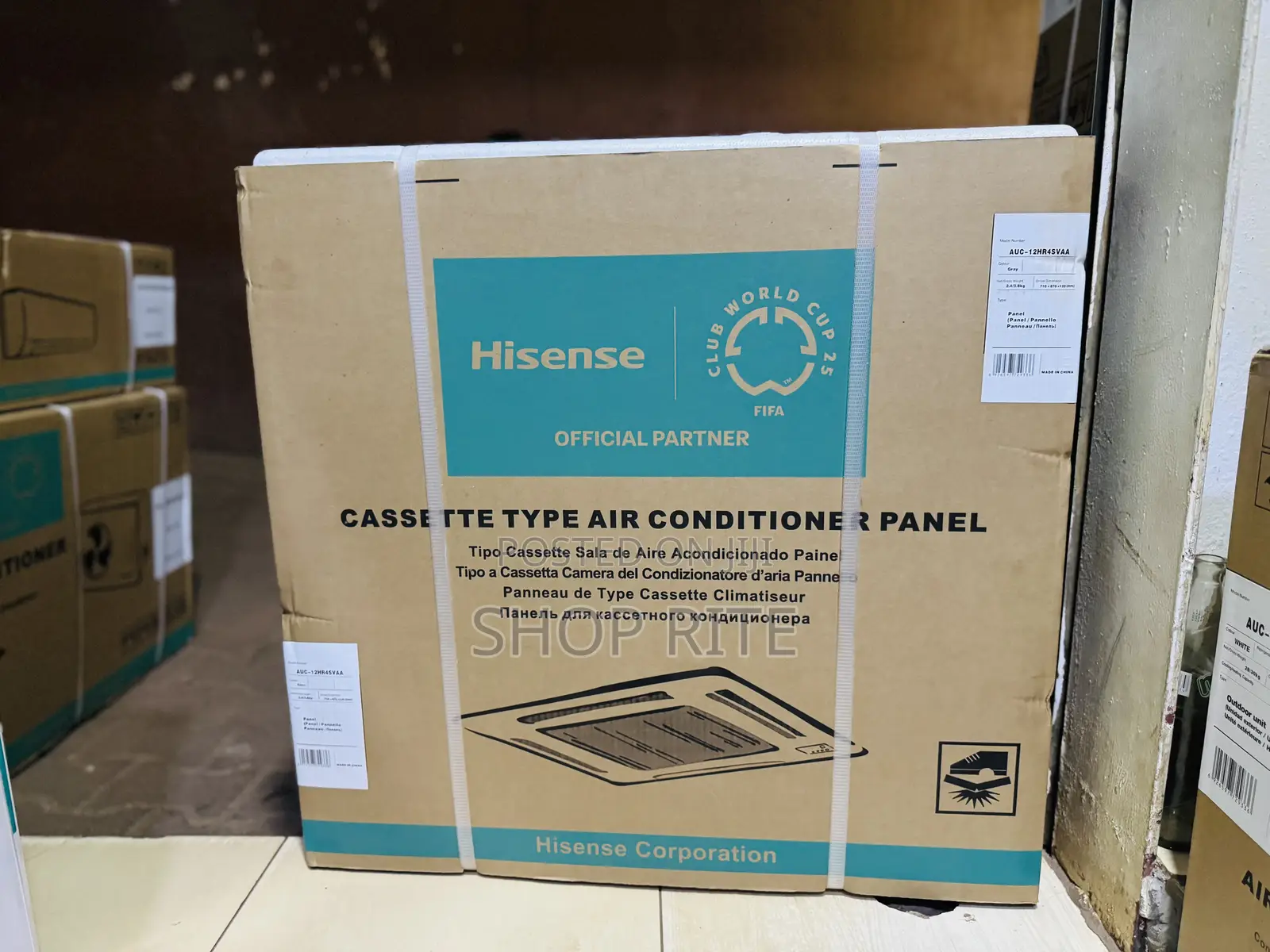 Hisense Air Conditioner Cilling Cassette 12000btu