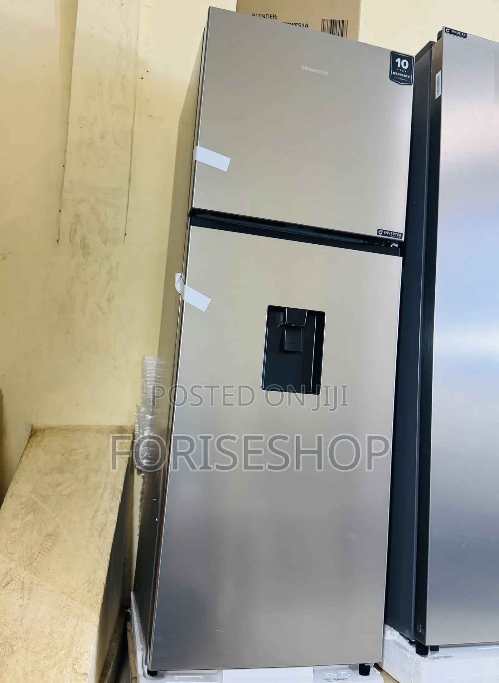 Hisense 419 Litres Double Door Inverter Technology