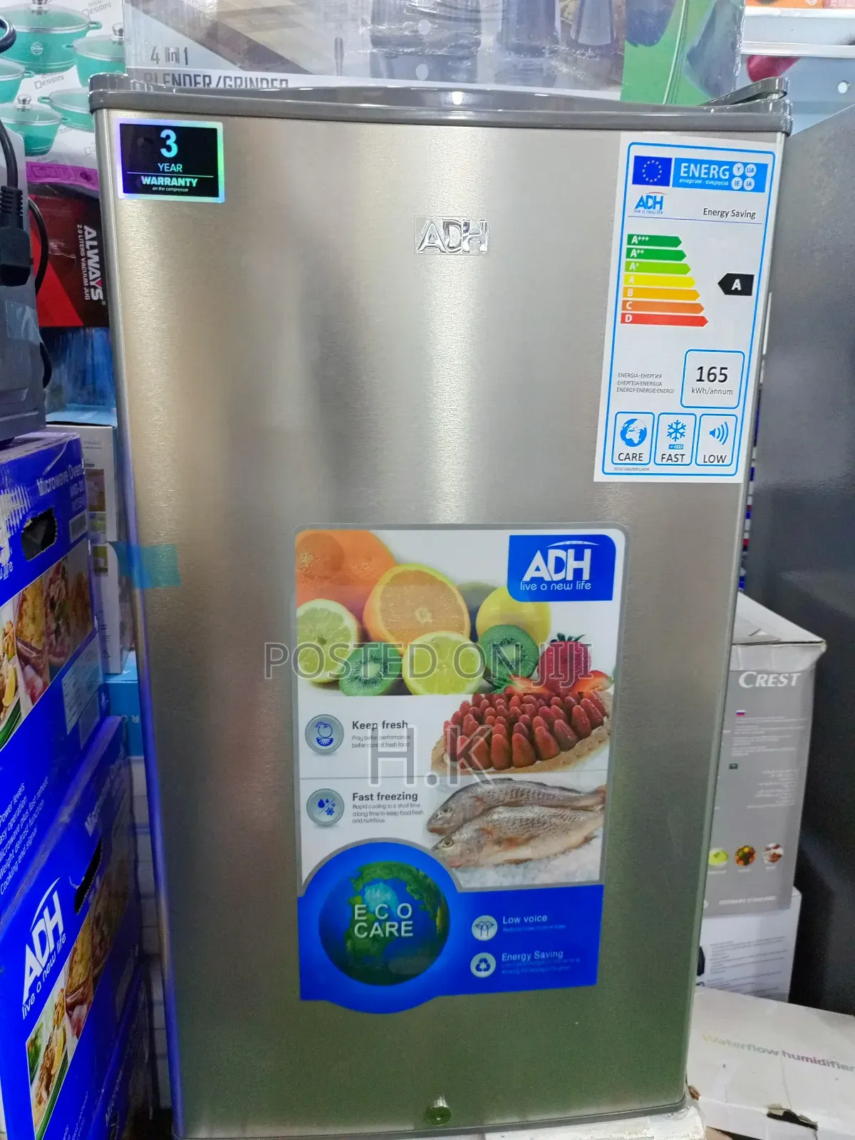 Adh Single-Door Refrigerator.
