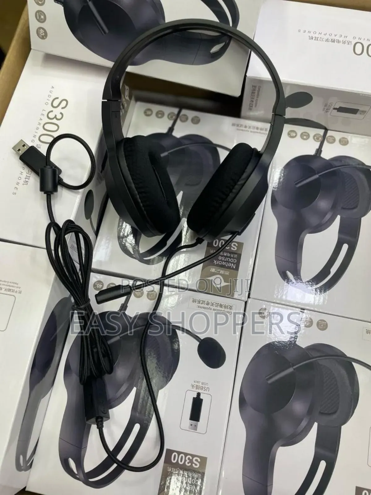 Ikrea S300 Wired Headphones With Microphone.