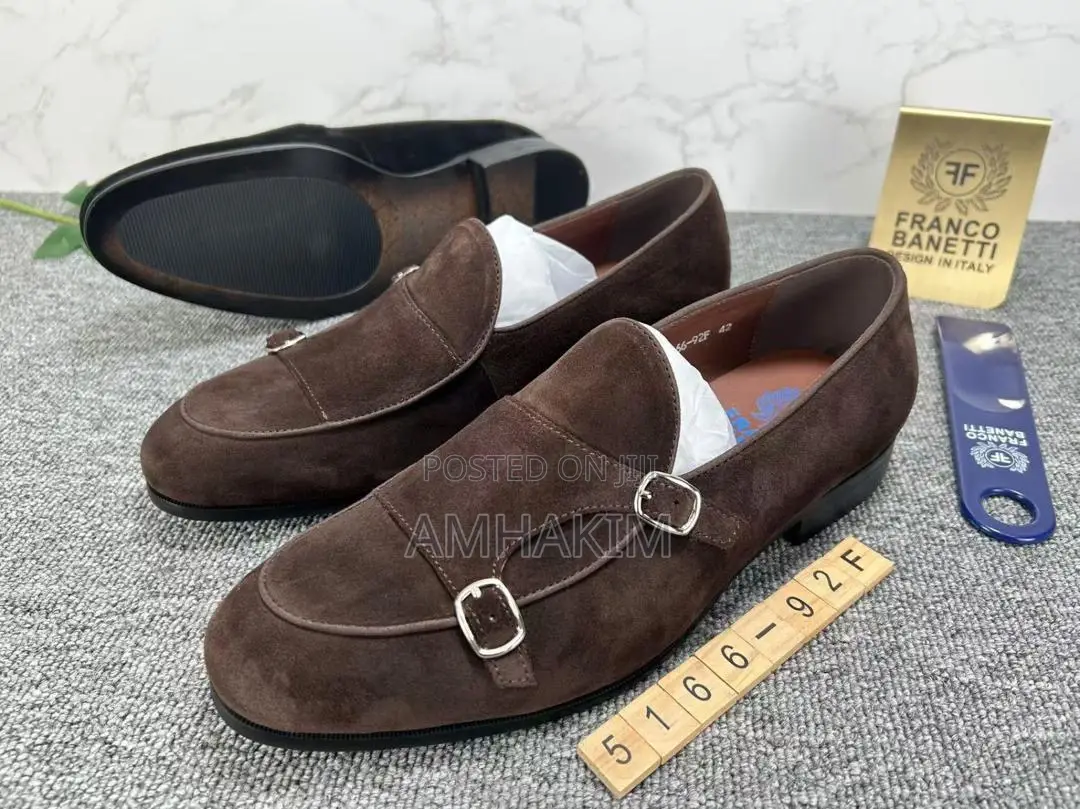 New Men's Coloured Franco Banetti Suede Loafers in Stock