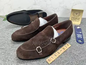 New Men's Coloured Franco Banetti Suede Loafers in Stock
