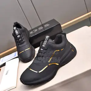 New Super Classic Men's Designer Boss Sneakers in Stock