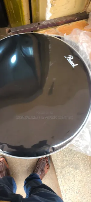 Pearl / Evens Bass Drum Skin Black Double Layer 21 Size