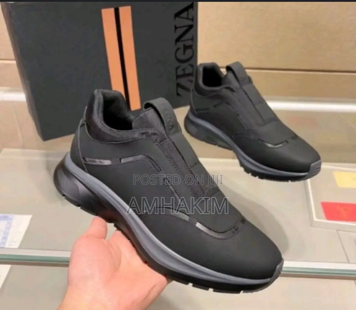 Classic Zegna Men's Designer Sneakers in Stock