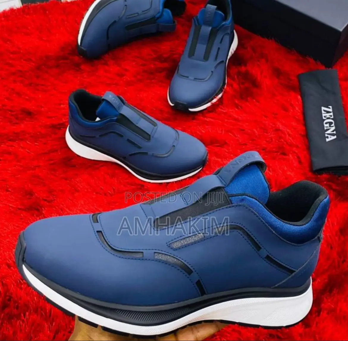 Classic Zegna Men's Designer Sneakers in Stock