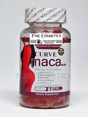 Big Booty Gummies Curves/Hip and Buttocks Enlargement Maca Gummies. 60