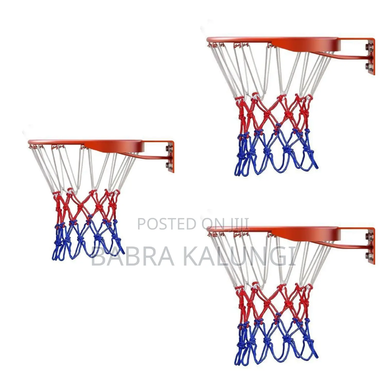 Basketball Hoop Net Ring Wall Mounted Outdoor Hanging