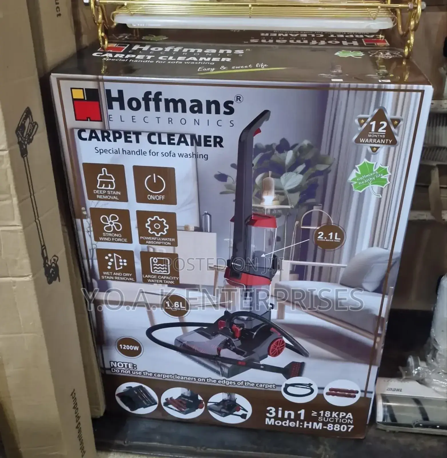 Hoffman Carpet and Sofa Cleaner