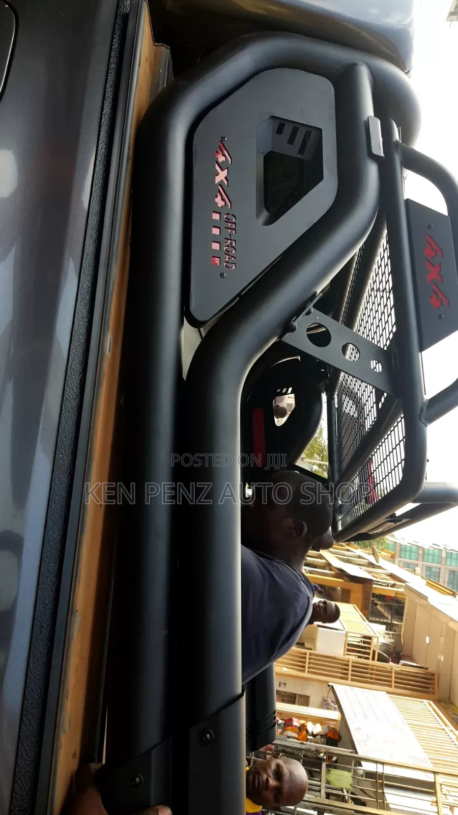 Hilux Revo Roll Bar With a Roof Rack