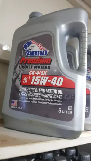 Abro Premium 15w - 40 Synthetic Blend Motor Oil