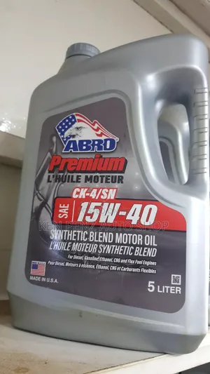 Abro Premium 15w - 40 Synthetic Blend Motor Oil