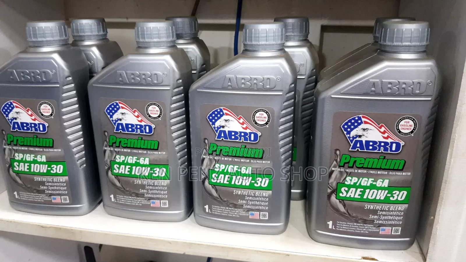 Abro Premium Synthetic Blend 10w- 30 Sp Mòtor Oil