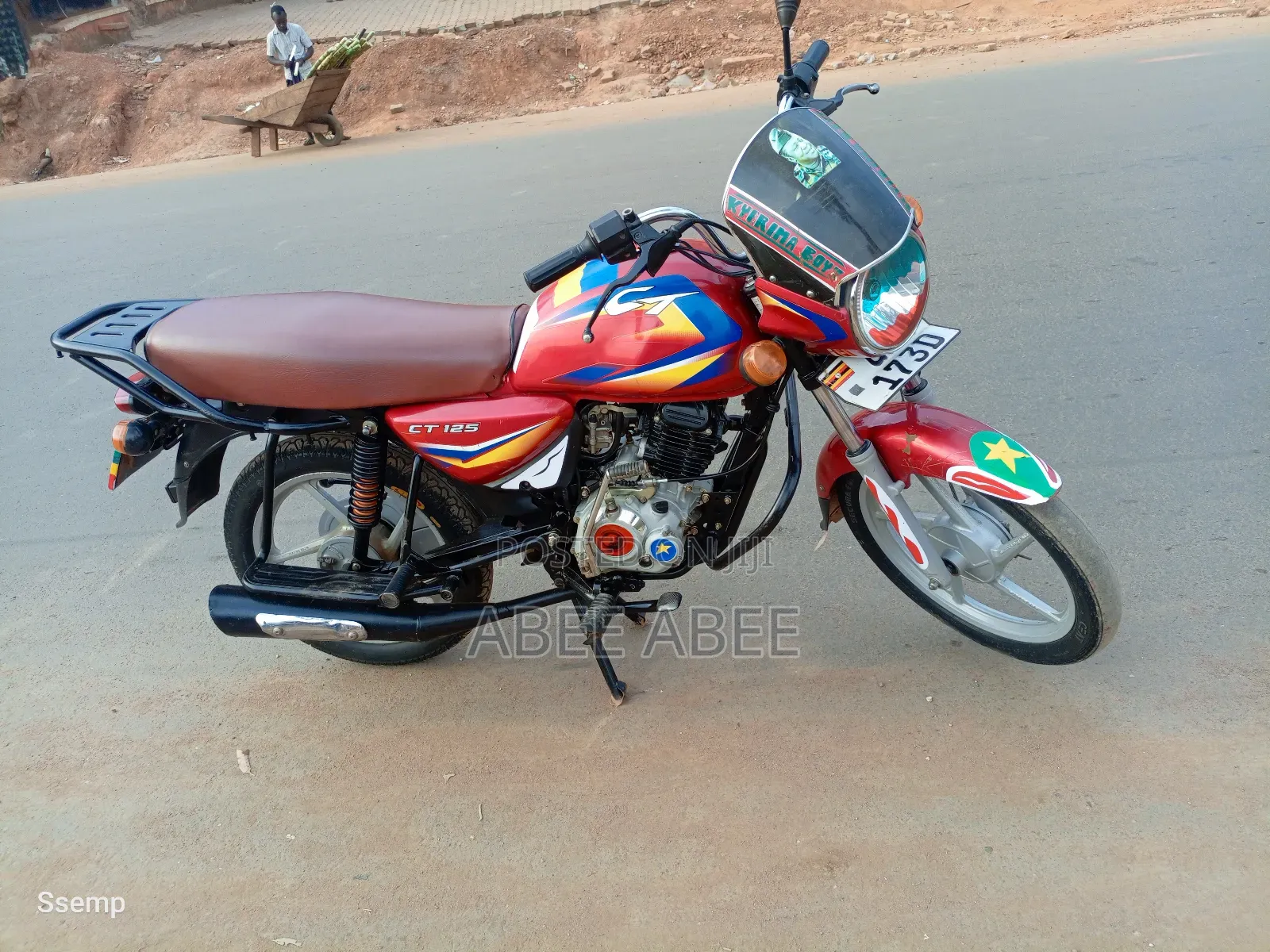 Bajaj Boxer 125 2024 Red