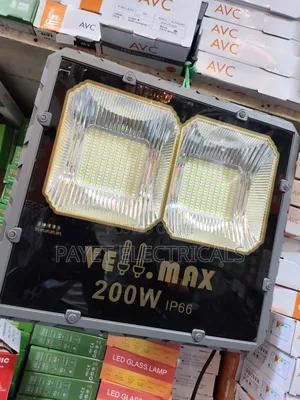 Bright Led Solar Flood Light With It's Solar Panel Vellomax