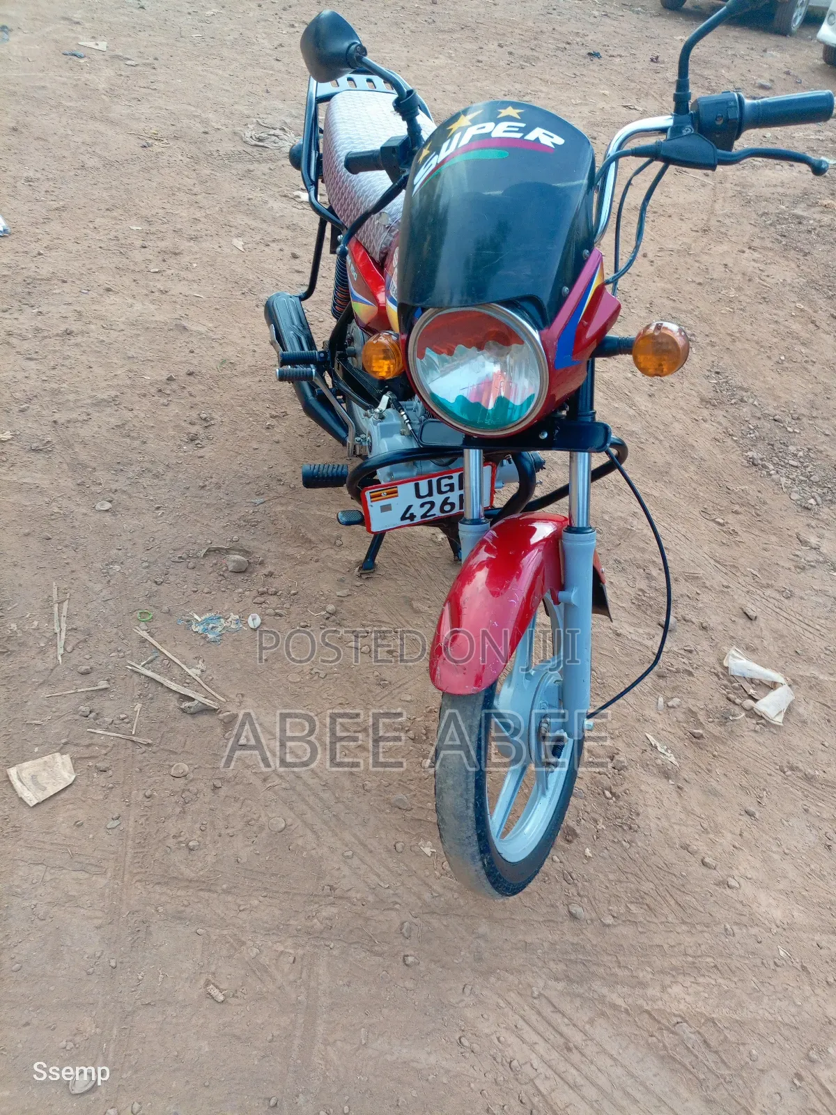 Bajaj Boxer 125 2024 Red