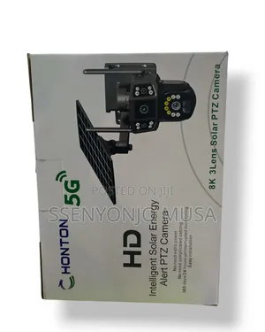 9mp 3-lens Solar Wifi Camera With Ai Tracking 32g Card