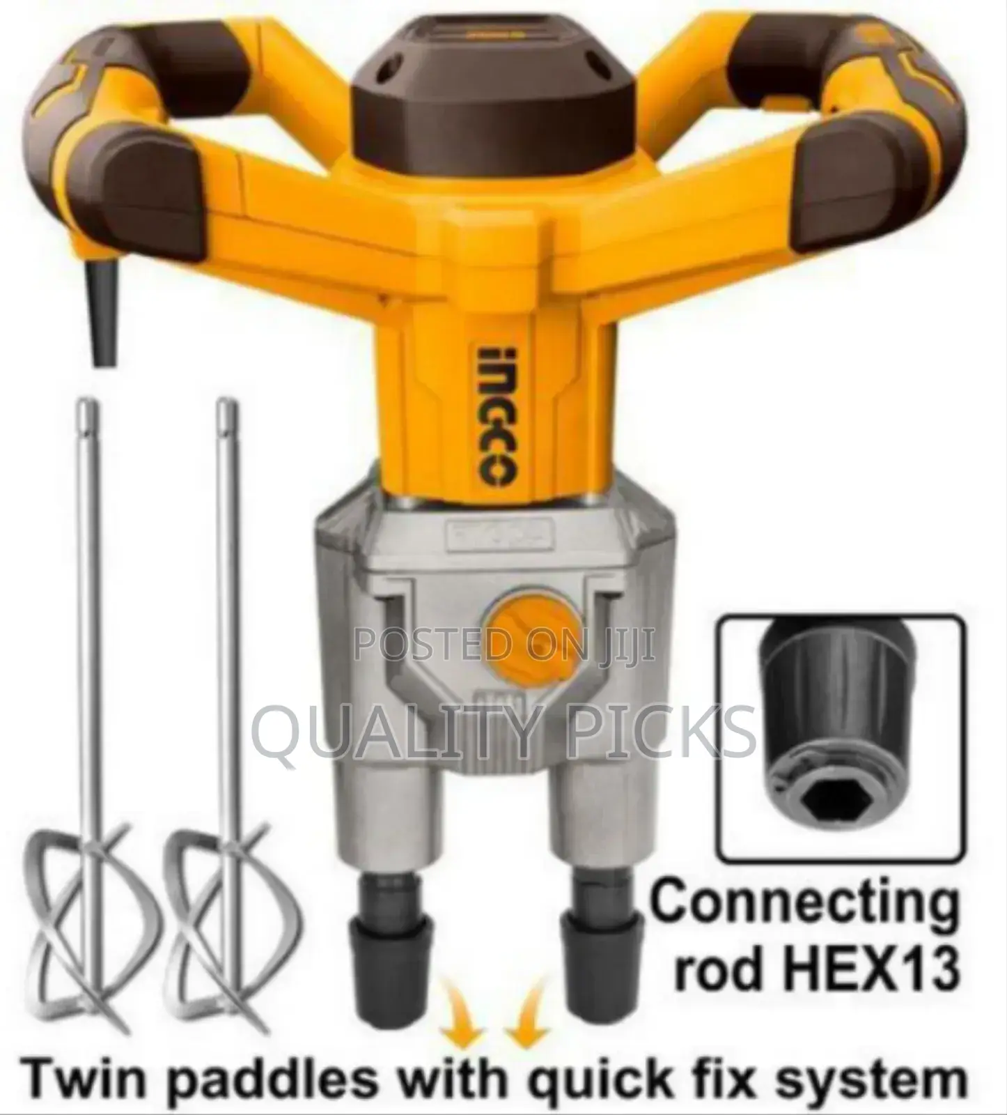 Ingco Mixer 1800w Mx218008 Orange.