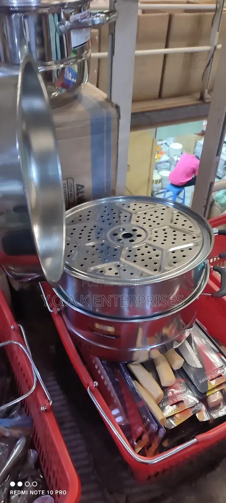 Food Steamer Three Layers