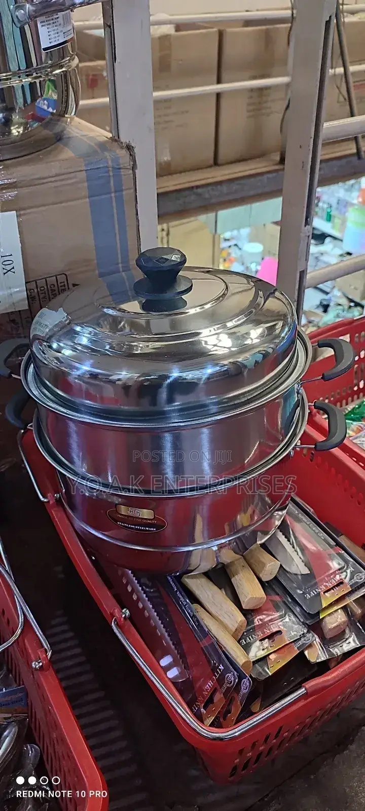 Food Steamer Three Layers