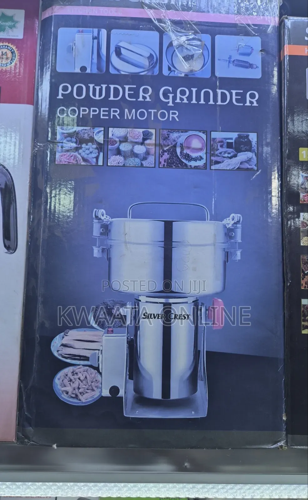 1500w "Silver Crest Powder Grinder/Mill Grinder" 350g Sc-1880