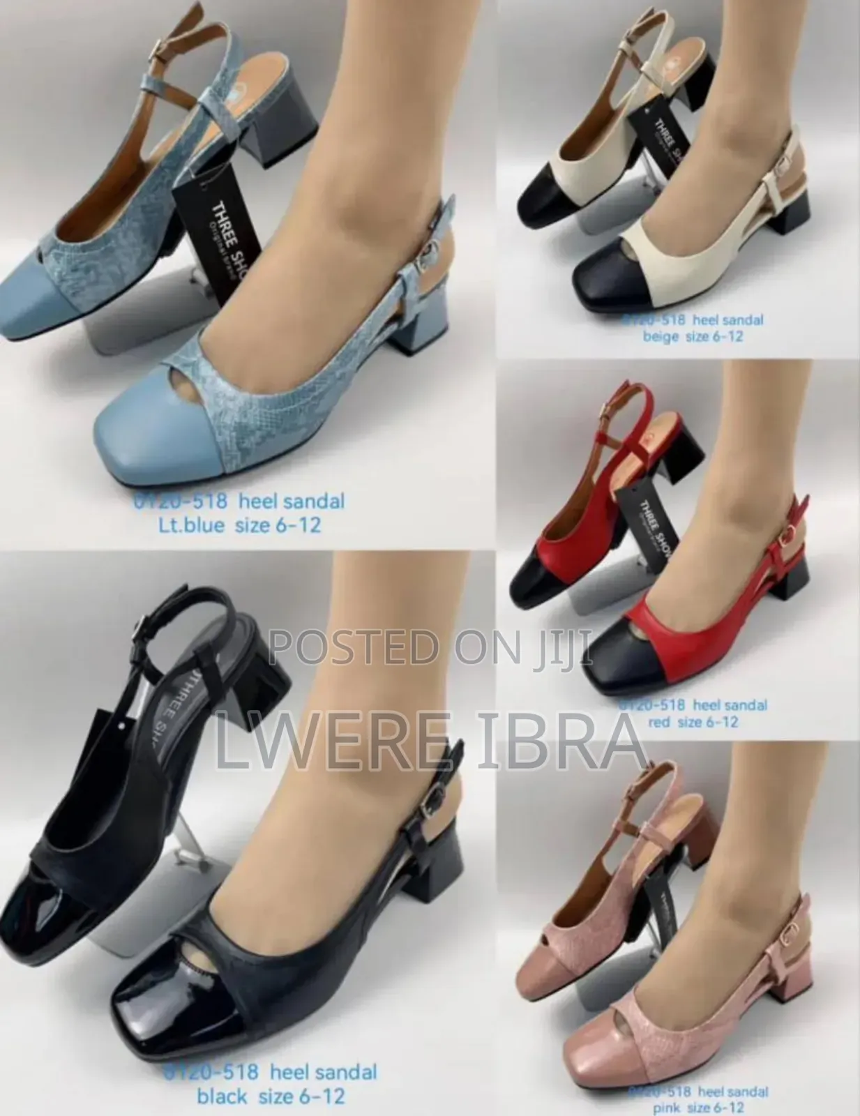 Closed Black Sheos for Ladies