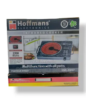 Hoffmans 2200w Infrared Cooker Hm-8097 - German Technology