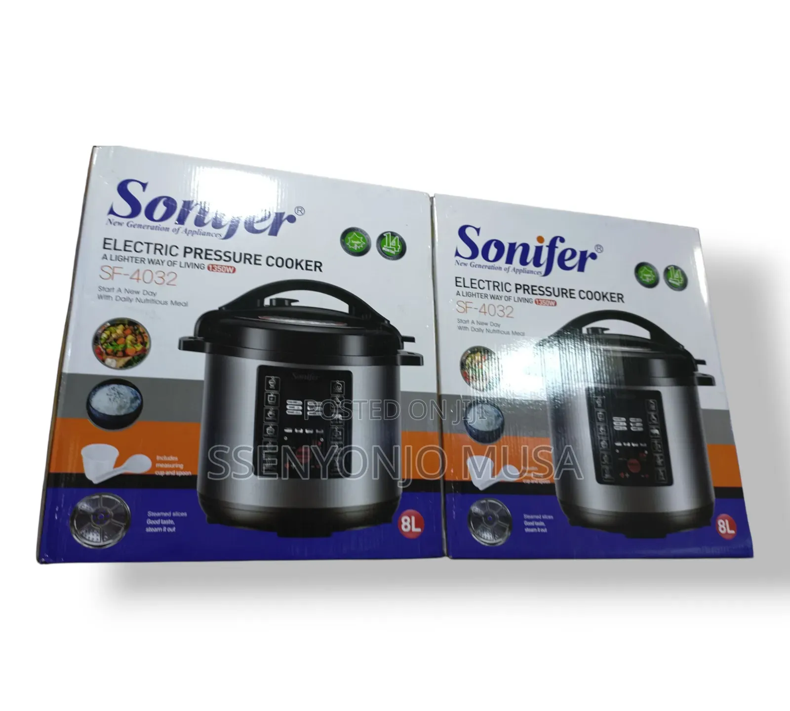 Sonifer 8l Electric Pressure Cooker Sf-4032 - 1350w