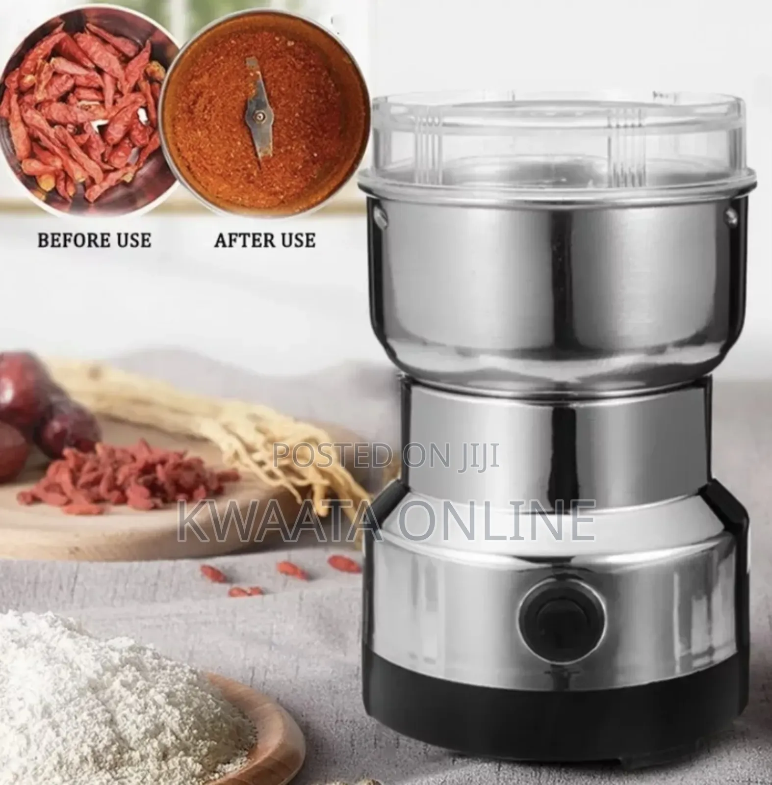 Nima Stainless Steel Electric Grinder Nm-8300 150w