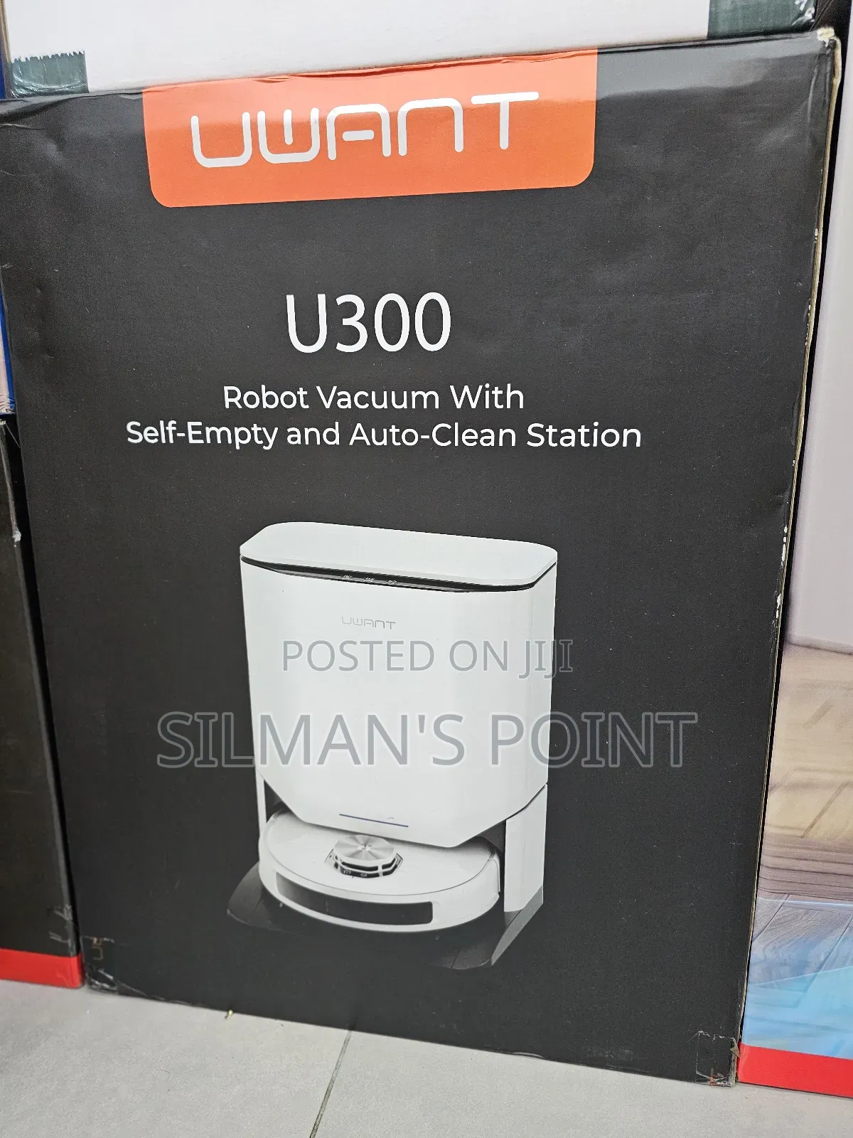 U Want U300 Robot Vacuum With Self Emptying Station