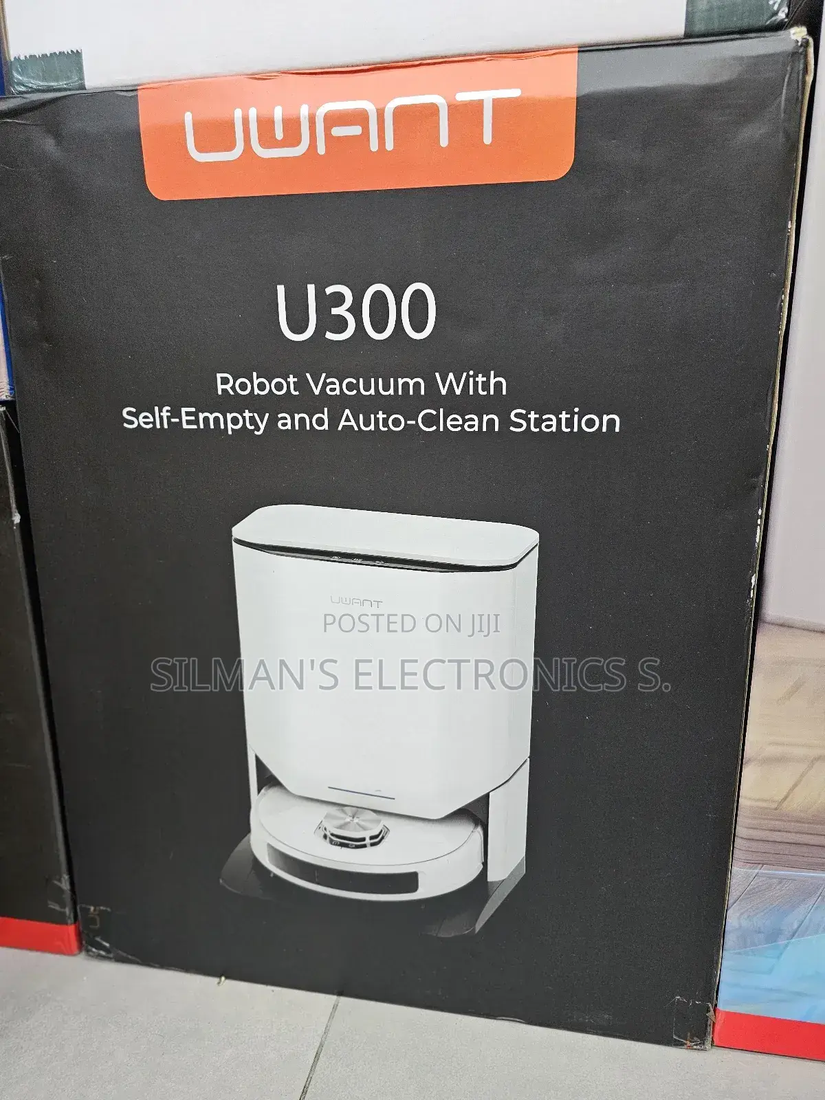 U Want U300 Robot Vacuum With Self Emptying Station