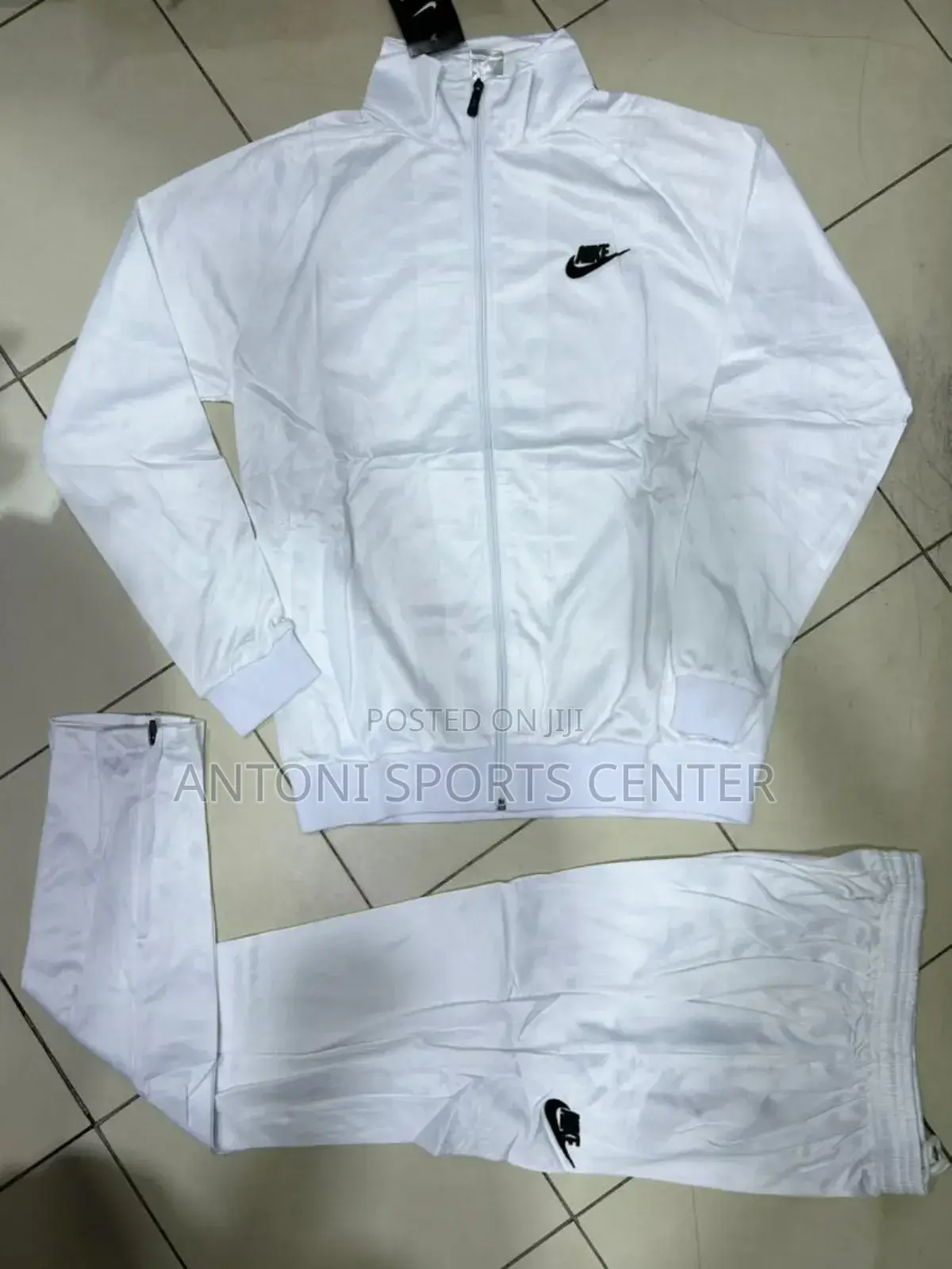 White and Red Color Original Track Suit