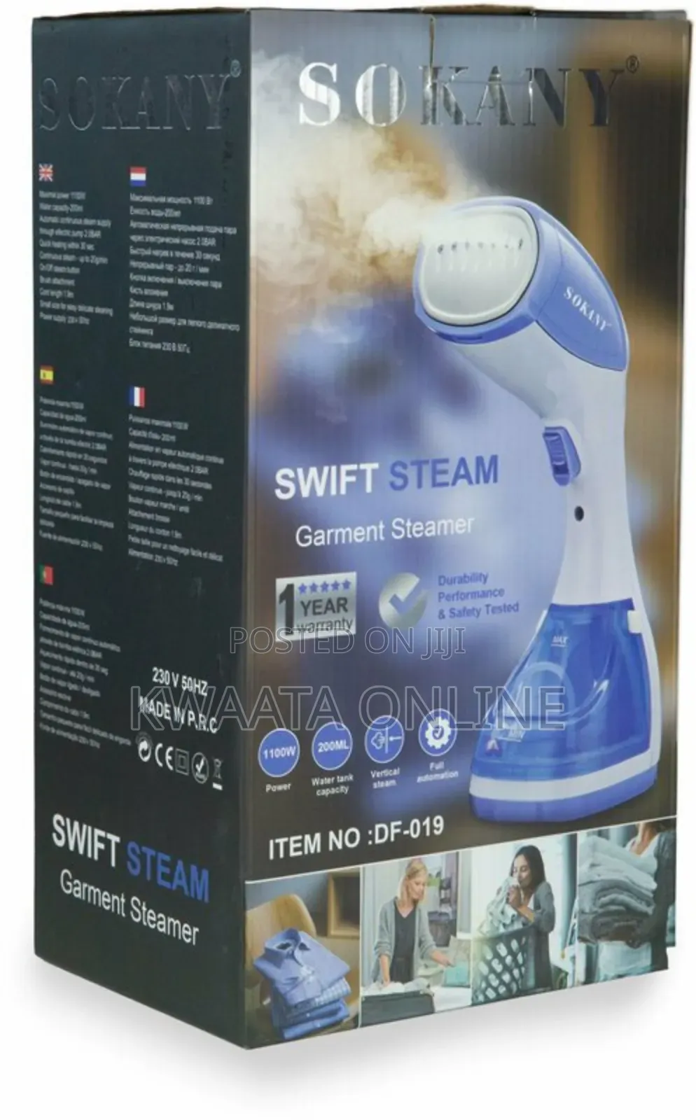 Sokany Handheld Steam Iron. Df-019