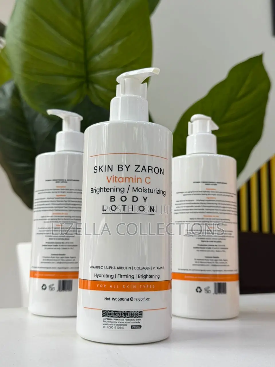 Skin by Zaron Vitamin C Body Lotion (For Face Body) 500mls