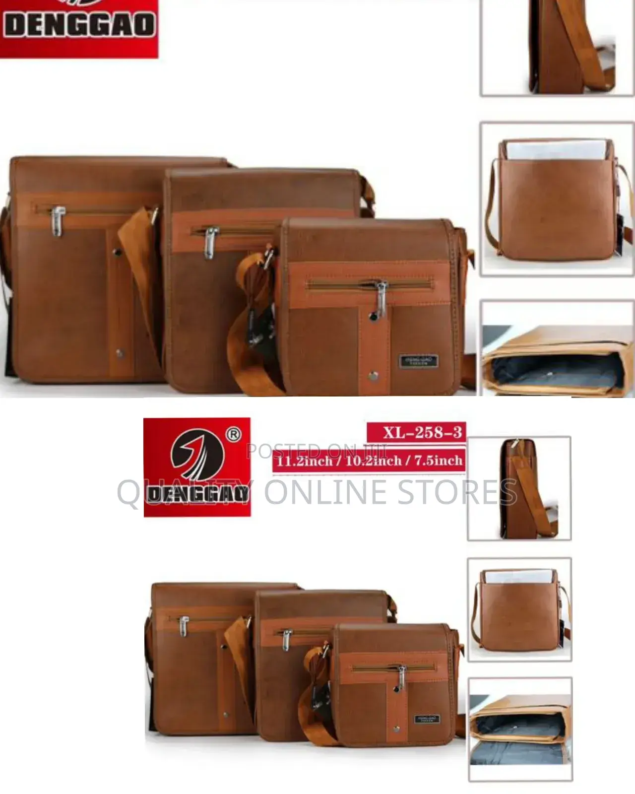 Deng Gao 3 Piece Tote Fashion Er Bags Side Crossbody Bags