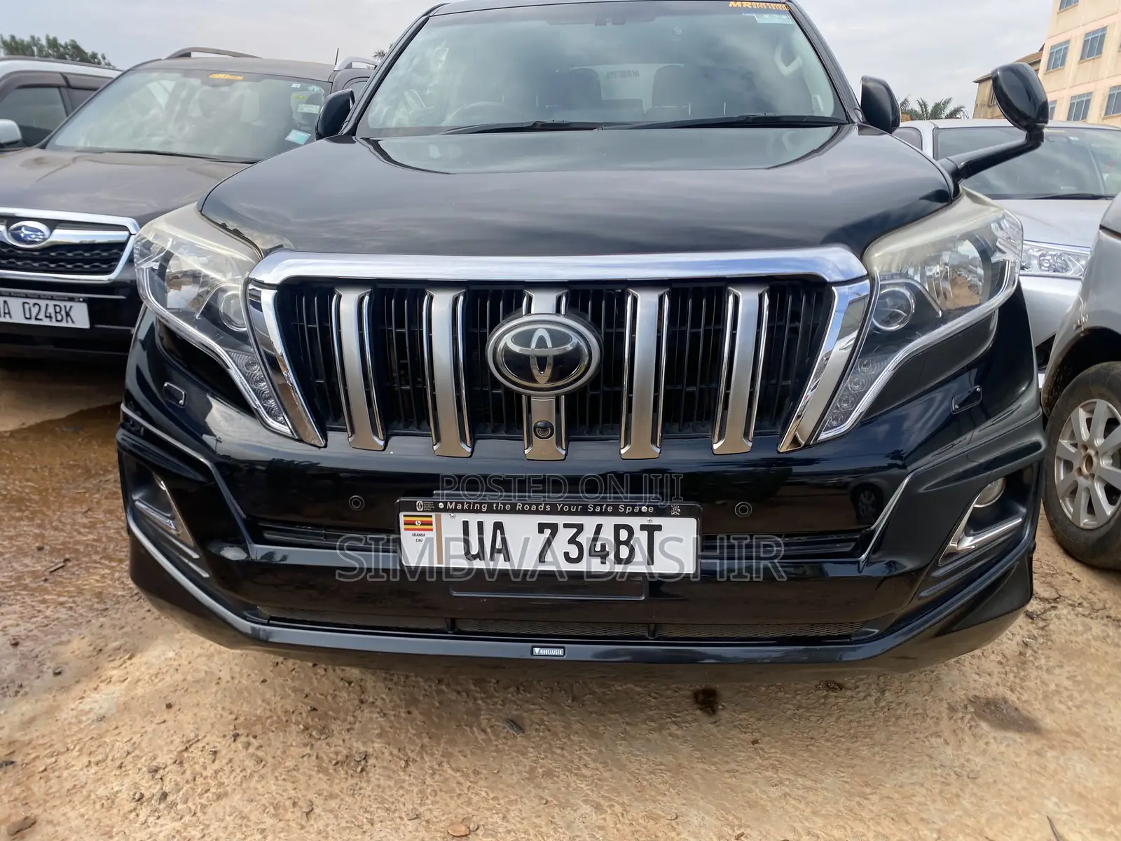 Toyota Land Cruiser Prado 2016 Black
