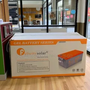 200ah 12v Felicity Gel Solar Battery for Off-Grid Power Systems