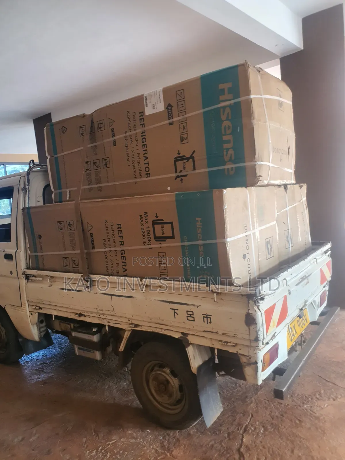 Hisense Non Frost Fridge Double Door 488litrs