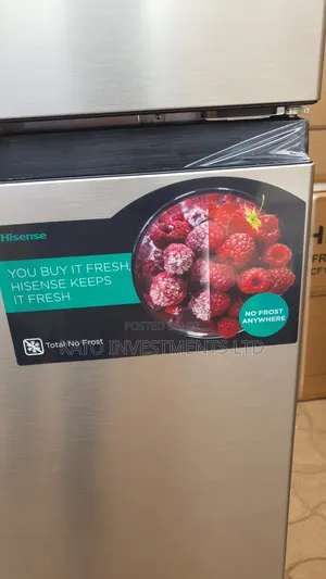 Hisense Non Frost Fridge Double Door 488litrs