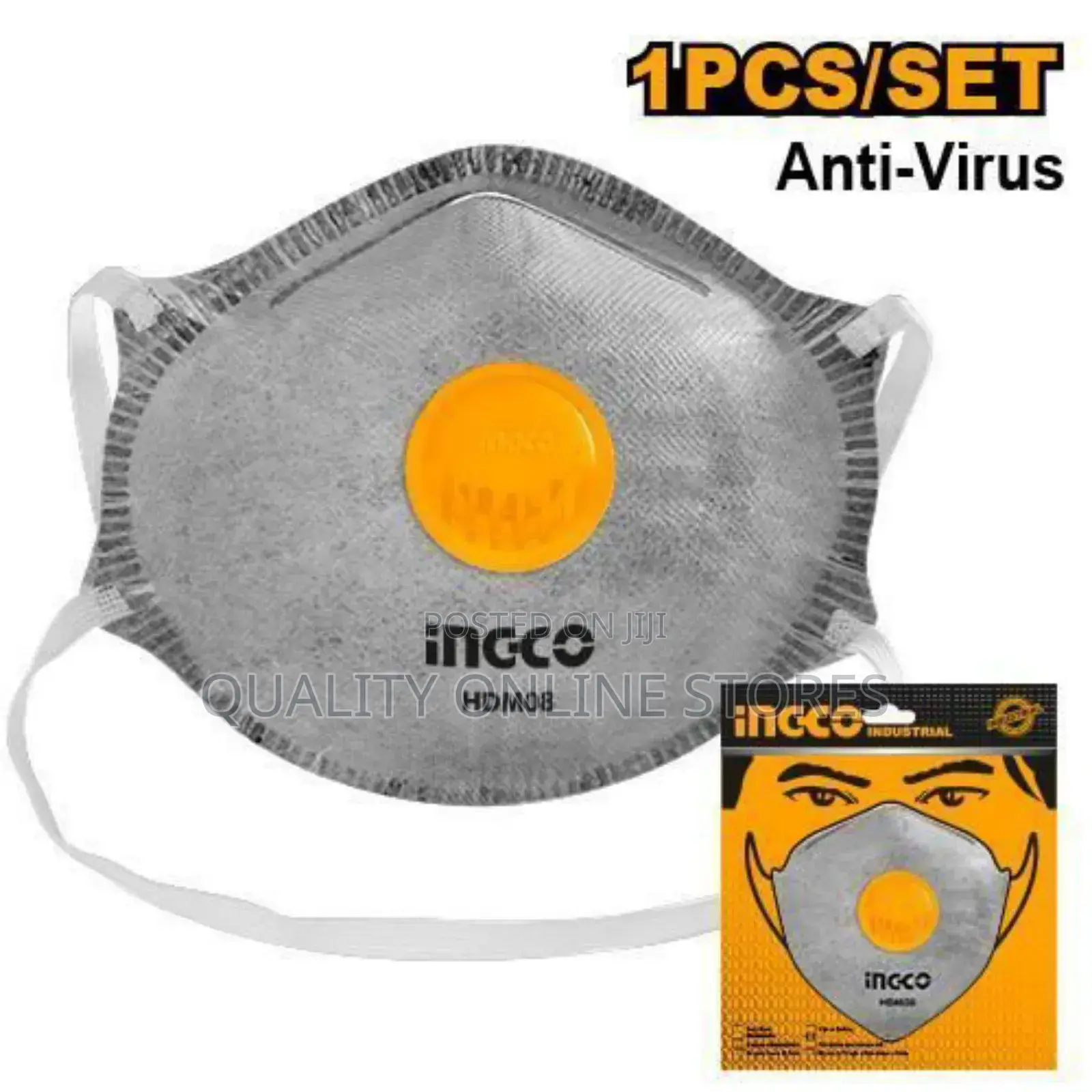 Hdm07 - Dust Mask - Orange