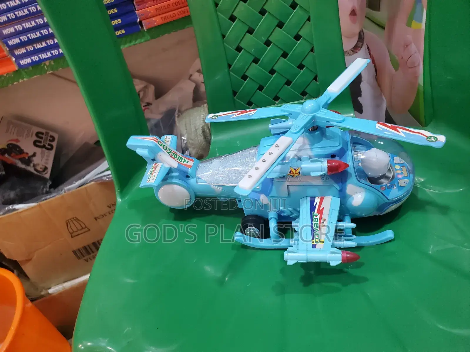 Helicopter Battery Operated Flashing Light for Kids